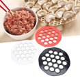 thumbnail image 4 of Ravioli Dumpling Mould, 19 Holes Food Grade Russian Dumpling Maker Multifunctional 3pcs  for Kitchen Supplies, 4 of 7