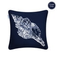 thumbnail image 3 of Throw Pillow Cover 18x18 Inch Navy Marine Organism Conch Decorative Square Cushion Cover for Couch Bed Sofa Indoor Furniture, 3 of 7
