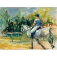 thumbnail image 2 of Owen-Cullimore, Tracy 24x19 Black Ornate Wood Framed with Double Matting Museum Art Print Titled - Riding High, 2 of 4