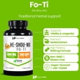 thumbnail image 2 of HealthFare He Shou Wu Fo-Ti Capsules | Root Extract 1000mg | Herbal Supplement | 200 Vegan Pills | Traditional Chinese Herb for Vitality & Healthy Aging Support | Non-GMO, Gluten-Free | Made in USA, 2 of 7