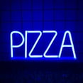 thumbnail image 4 of Opvise Pizza Letter Neon Sign LED Light Creative Shape Energy-saving Flicker Free Wall Art Background Neon Lamp Decor for Christmas Pink, 4 of 8