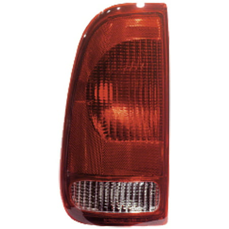 Aftermarket 1997-2003 Ford F-150::Excludes Crew Cab  Aftermarket Driver Side Rear Tail Lamp Lens and Housing