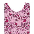 thumbnail image 2 of Hello Kitty Girls Allover Print Dress with Short Sleeves, Sizes 4-12, 2 of 3