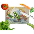 thumbnail image 2 of Caroline's Treasures Buzzards Sailboat Race Glass Cutting Board Large, 2 of 2