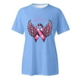 thumbnail image 3 of T-Shirt à Manches Courtes Col Rond Imprimé Graphique pour Tenues d'Été Décontractées pour Festivals et Fêtes, 3 of 3