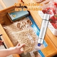 thumbnail image 6 of Handheld Vacuum Sealer for Food, Compact Portable Food Saver Pump with 5 BPA‑Free Reusable Vacuum Bags Type-C Rechargeable, Ideal for Sous Vide, Meal Prep, Leftovers & Freezer Storage, 6 of 8