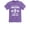 Purple, variant on Tstars Boys' 8th Birthday T-Shirt - This Is What an Awesome - Size S - Red
