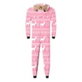 thumbnail image 6 of Oksale Family Christmas Pajamas Matching Sets 2025 Funny Print Xmas Onesie Sleepwear Soft Comfortable Long Sleeve Jumpsuit Pjs for Home Gift for Dad Pink S, 6 of 7