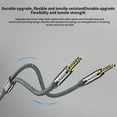 thumbnail image 3 of 3.5mm Stereo Male to Dual 3.5mm Mono Male Audio Cable, 3.5mm 1/8" TRS Male to 2 x 3.5mm 1/8" TS Male Y Breakout Cable Splitter Adapter Connector for Headphone, Speaker-6.6ft, 3 of 6