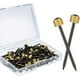 thumbnail image 1 of Clavos para colgar cuadros, kit de clavos dorados para colgar cuadros, 1 of 5