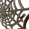 thumbnail image 6 of Zeckos Cast Iron Spider Web XL Hose Holder, Bronze, Outdoor Wall Mount, 6 of 9
