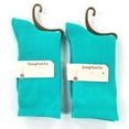 thumbnail image 5 of Autumn And Winter Pure Candy Color Ladies Pile Socks Light Blue, 5 of 5