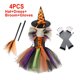 thumbnail image 1 of Disfraz de maléfica para Halloween para niñas, vestido de tutú negro de bautizo, Cosplay de demonio, Reina, bruja, ropa de fiesta de Carnaval, 1 of 1