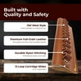 thumbnail image 2 of Hunter Company 0545 Handgun Cartridge Belt Slide with 12 Loops Leather Brown 45 Cal, 2 of 4