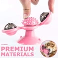 thumbnail image 5 of Windmill Cat Toy, Turntable, Cat Toy, Suction Cup, Rotating Interactive Toy, Cat Hair Brush, Turntable, Massage, Scratch, Tickle Toy., 5 of 5