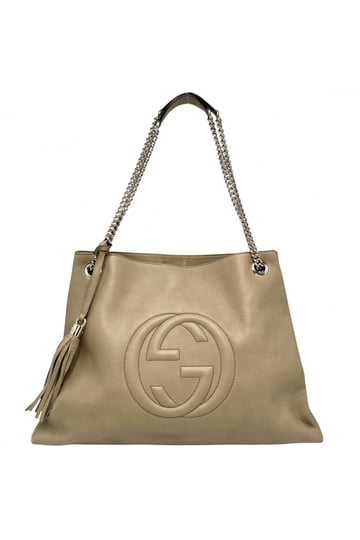 Shop Gucci Soho Bags Leather Tote
