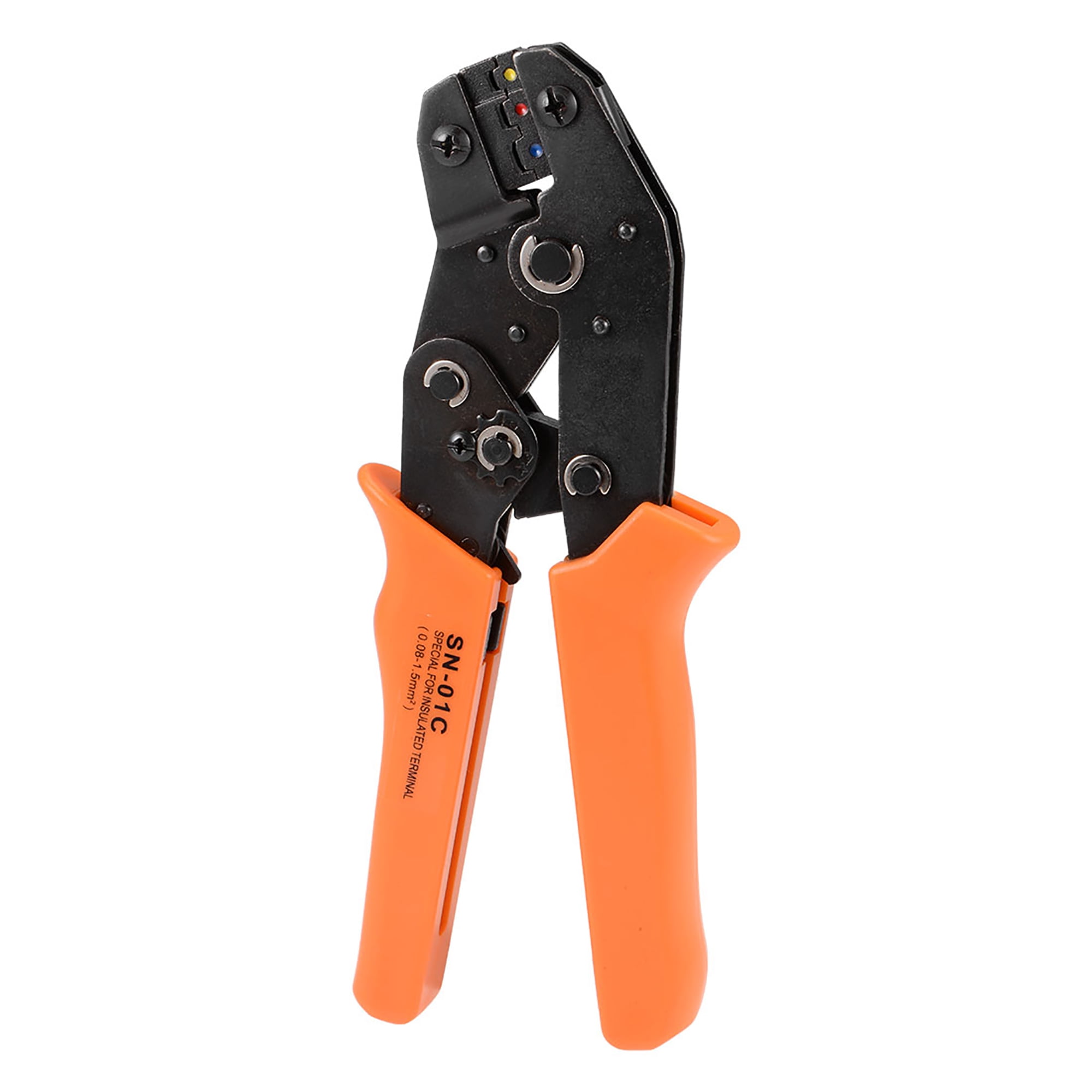 7" Ratchet Crimping Press Plier Crimper Tool 2816 AWG 0.081.5mm2 for