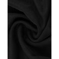 thumbnail image 5 of INSPIRE CHIC Women's Sleeveless Ruched Spaghetti Strap Cami Ruffle Bodycon Midi Dress XS Black, 5 of 6