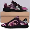 thumbnail image 3 of Faith Hope Love BreaStCancer Shoes Sneakers for Women Men Black Size 4, 3 of 7