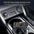 thumbnail image 5 of Receptor de radio para coche con transmisor FM Bluetooth 5.0 con 2 micrófonos, cargador de coche PD QC 3.0 de 41 W con llamadas manos libres RV, 5 of 5