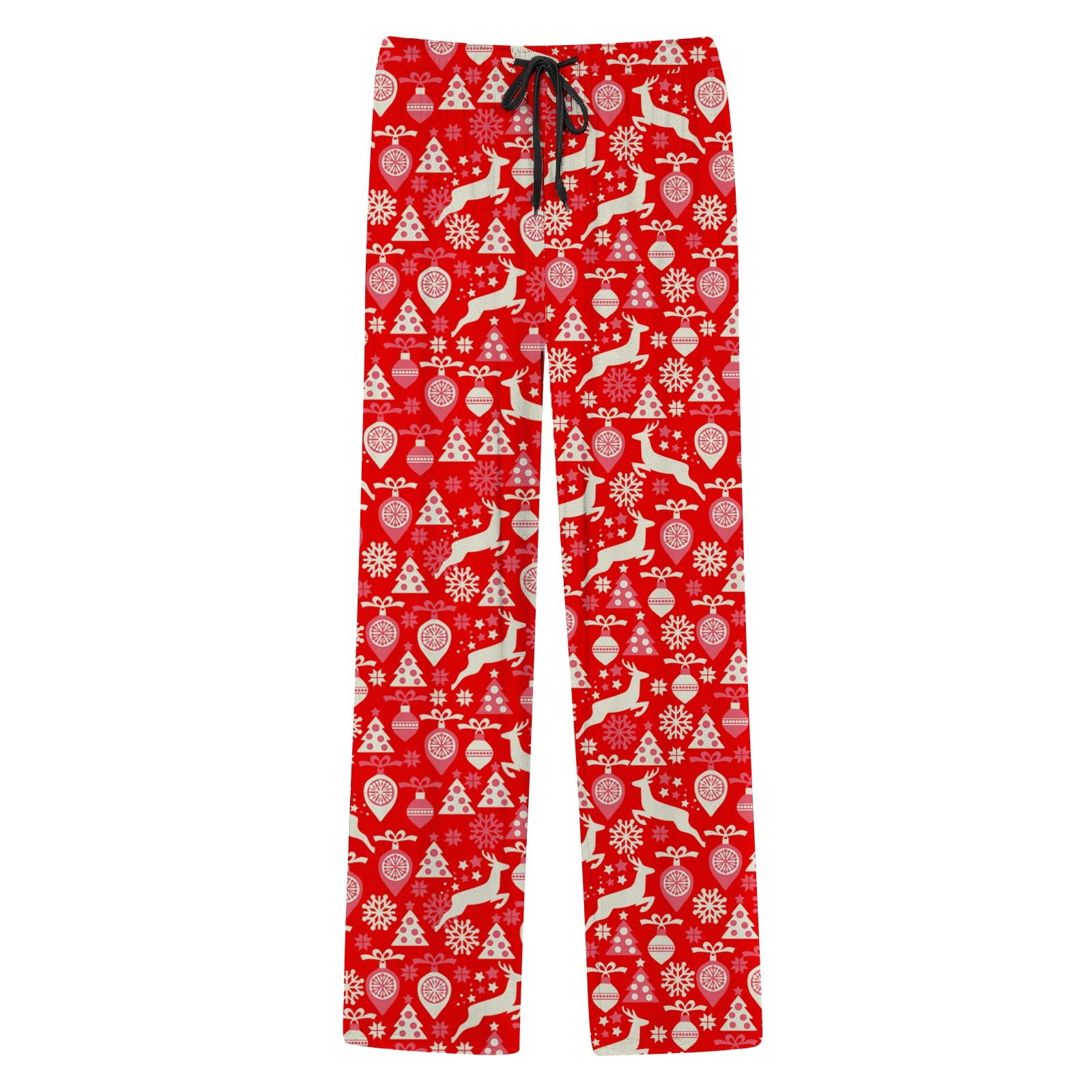 Men's Pajama Bottoms Christmas Red Truck Tree Gift Mens