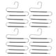 thumbnail image 2 of Percha En Forma De S, Perchas De 5 Capas, Almacenamiento Ordenado, 4 Piezas, Amplia Aplicación Para Armario, 2 of 7