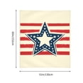 thumbnail image 6 of ZNDUO Rock American Stars Flag Pattern Wall Tapestry, Tapestries for Living Room Bedroom Dorm Classroom Office Decor 60x51 Inch, 6 of 8