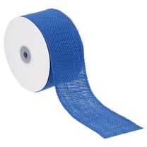Uxcell 2.5 Inch Wide 10 Yards Burlap Ribbon, Natural Jute Fabric Crafts Roll Gift Wrapping Sky blue