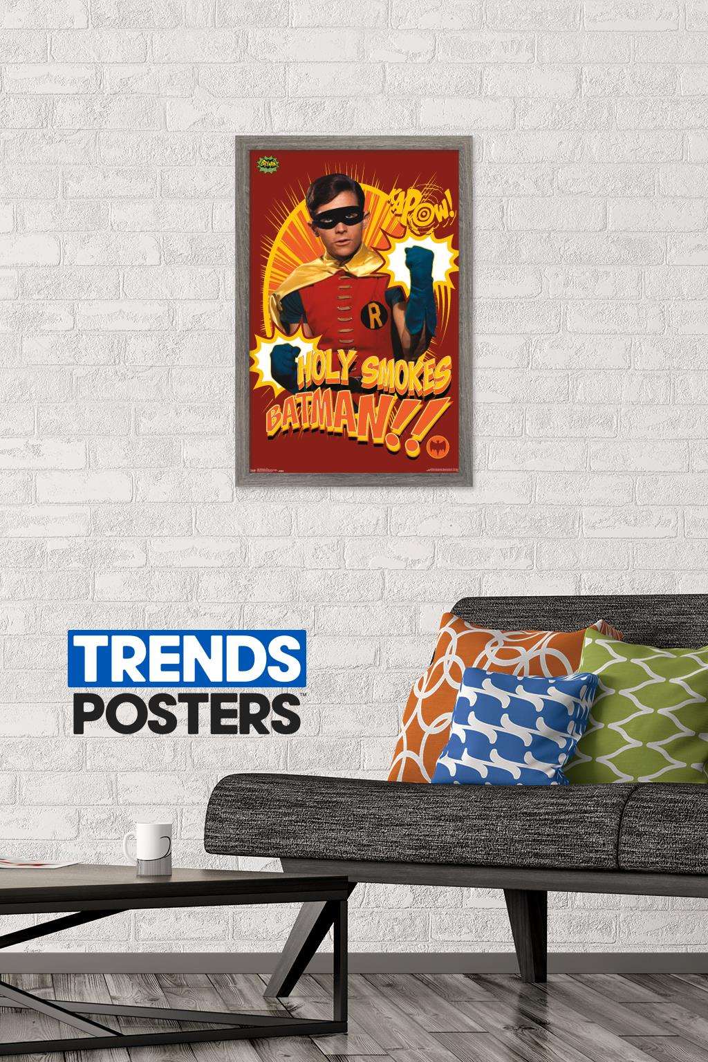 DC Comics TV - Batman TV Series - Robin Wall Poster, 14.725" x 22.375", Framed