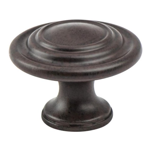 Berenson 0934-1RG-P 1.312 Po. dia. Advantage Plus 4 Boutons avec Glaçure Rouille