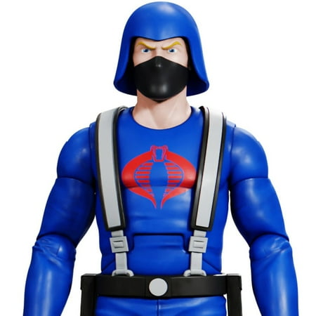 Super7 ULTIMATES! G.I. Joe Cobra Trooper - 7" Action Figure with Accessories Classic Collectibles and Retro Toys