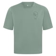 thumbnail image 2 of Men's Levelwear Green Kansas City Royals Signet Oversized Luxe Signature Knit T-Shirt, 2 of 3
