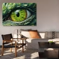 thumbnail image 6 of A Mystical Dragon's Eye, Featuring A Green Iris With A Black Pupil Canvas Poster Bedroom Decor Sports Landscape Office Room Decor Gift,Frame-style,08x12inch(20x30cm), 6 of 8