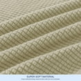thumbnail image 5 of Subrtex 1-Piece Stretch Sofa Slipcover Non Slip Couch Cover (Loveseat, Khaki), 5 of 7