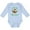 AE-Light Blue, variant on Inktastic I Am One Smart Cookie Boys or Girls Long Sleeve Baby Bodysuit