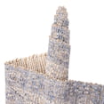 thumbnail image 6 of Unique Loom Chenille Jute Collection Area Rug - Amba (9' x 12' Rectangle Blue/Ivory), 6 of 11