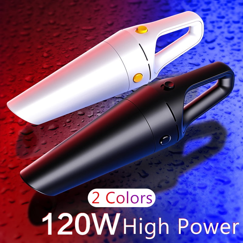 Mini Portable Car Vacuum Cleaner High Suction Wet/Dry Handheld Duster Auto Home 
