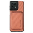 thumbnail image 1 of For Motorola Edge 50 Ultra 5G Case Magnetic Detachable Card Holder Phone Back Cover - Green, 1 of 4