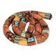 thumbnail image 1 of Corbata Para El Pelo Con Cierre En Espiral, Flexible Y Elegante, Para Rastas, Ajustable, Alambre De Hierro, Color Amarillo étnico Para Fiesta Para Hombres Y Mujeres, 1 of 7