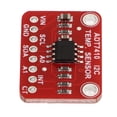 thumbnail image 1 of Temperature Sensor Breakout Module, Compact Easy Installation Temperature Sensor Breakout Board 2.7V-5VDC  for Single Board Computer, 1 of 8
