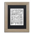 thumbnail image 2 of Trademark Fine Art "Fairy 19" Canvas Art by KCDoodleArt Black Matte, Birch Frame, 2 of 3
