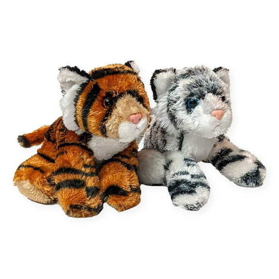 TANYA TIGER & SHAZAM WHITE TIGER Mini Flopsie 8" Stuffed Animal Plush by Aurora