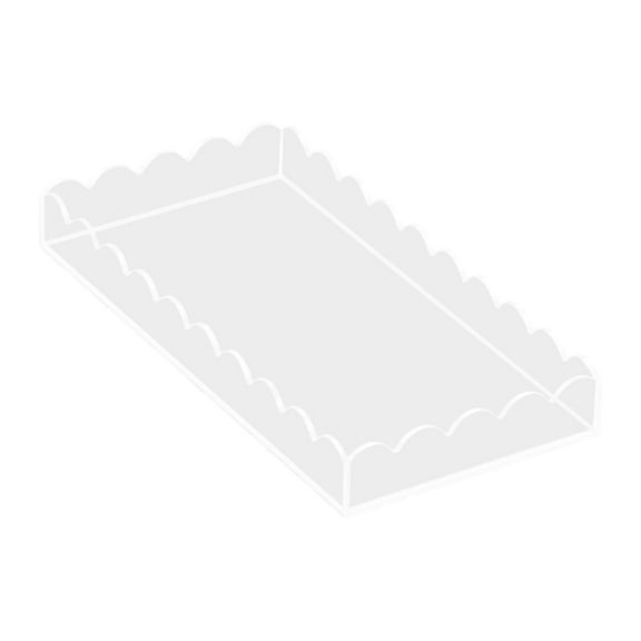 Acrylic Bathroom Organizers Tray For Countertop Storage And Decoration