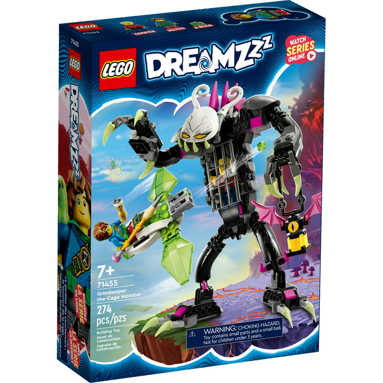 LEGO DREAMZzz 71455 Le Monstre-Cage, Jouet avec Figurines de Z