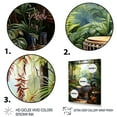 thumbnail image 3 of Designart "Jungle Tamtam Percussion Drum II" Music Canvas Wall Art - Vintage Green Music Living Room Canvas Art, 3 of 6