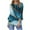 AA-Light Blue, variant on 3/4 Flared Sleeve Shirts for Women Vintage Marble Printed Tops Blouse Casual Loose Button Crewneck Pullover Tunics Tshirts Clothes Holiday Sales Purple L