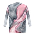 thumbnail image 4 of Dyegold Lightweight Cardigans For Women Fall Fashion 3/4 Sleeves Thin Jackets Casual Open Front High Low Hem Kimono Cardigan, 4 of 5
