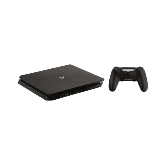 Sony PlayStation 4 Slim 500GB Console with one OEM Wireless Controller Black (Refurbished)