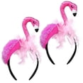 thumbnail image 2 of Here's a refined and engaging product description for your **2pcs Flamingo Cartoon Headband**:\n\n \n\n🎉 **2pcs Flamingo Cartoon Headbands – Fun &, 2 of 5