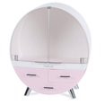 thumbnail image 4 of Makeup Storage Organizer Box，Cosmetics Storage Display Rack With Drawer，Waterproof, Dustproof, Elegant Display Cabinet，Suitable For Bathroom Countertop, Bedroom Dresser, 4 of 5